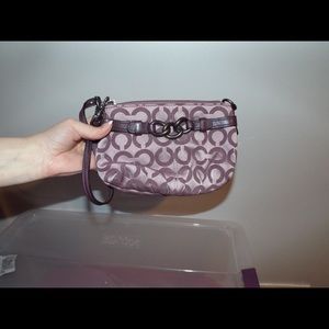 Coach wristlet
